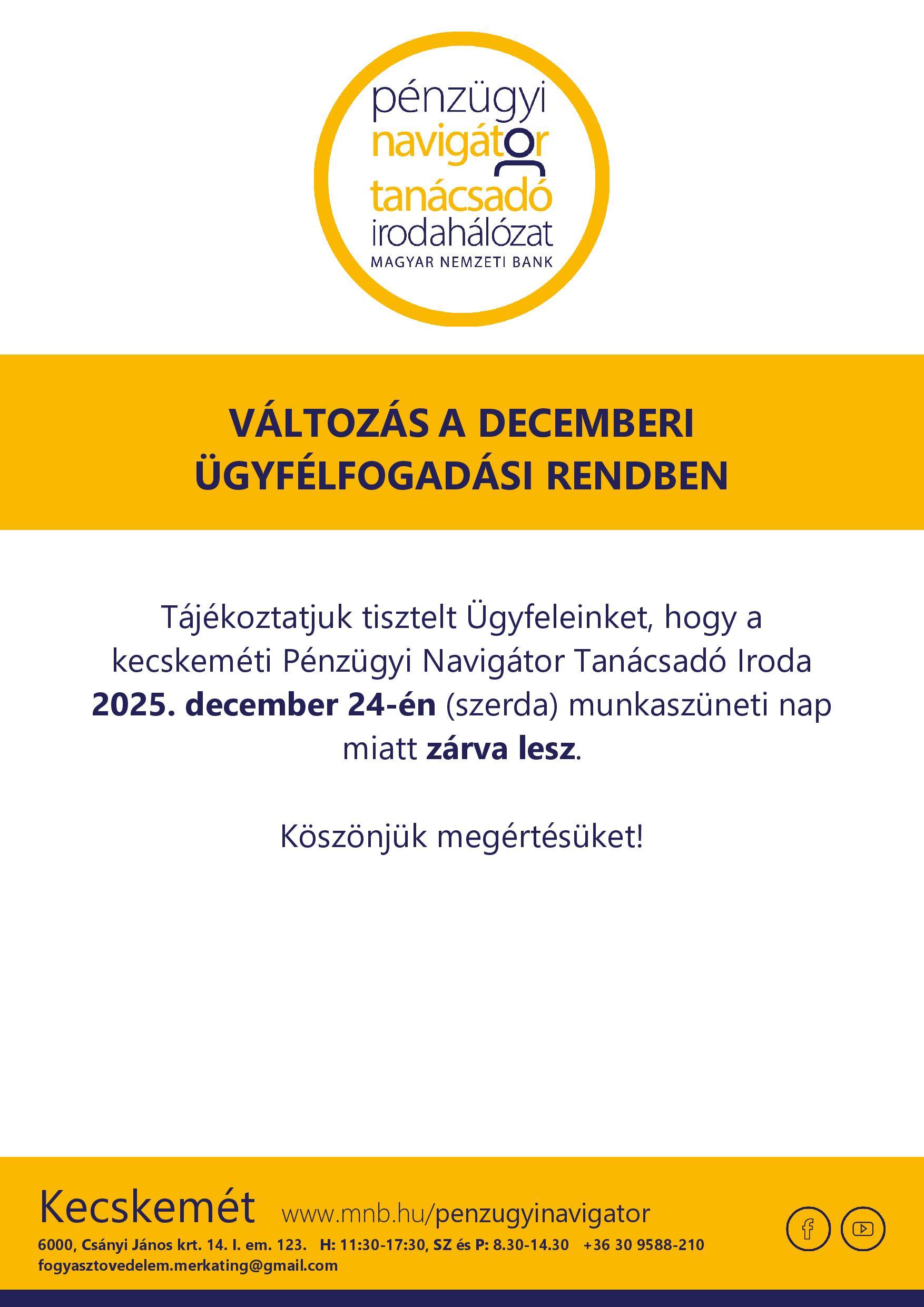 MUNKANAP CSERE - PIHENŐ NAP