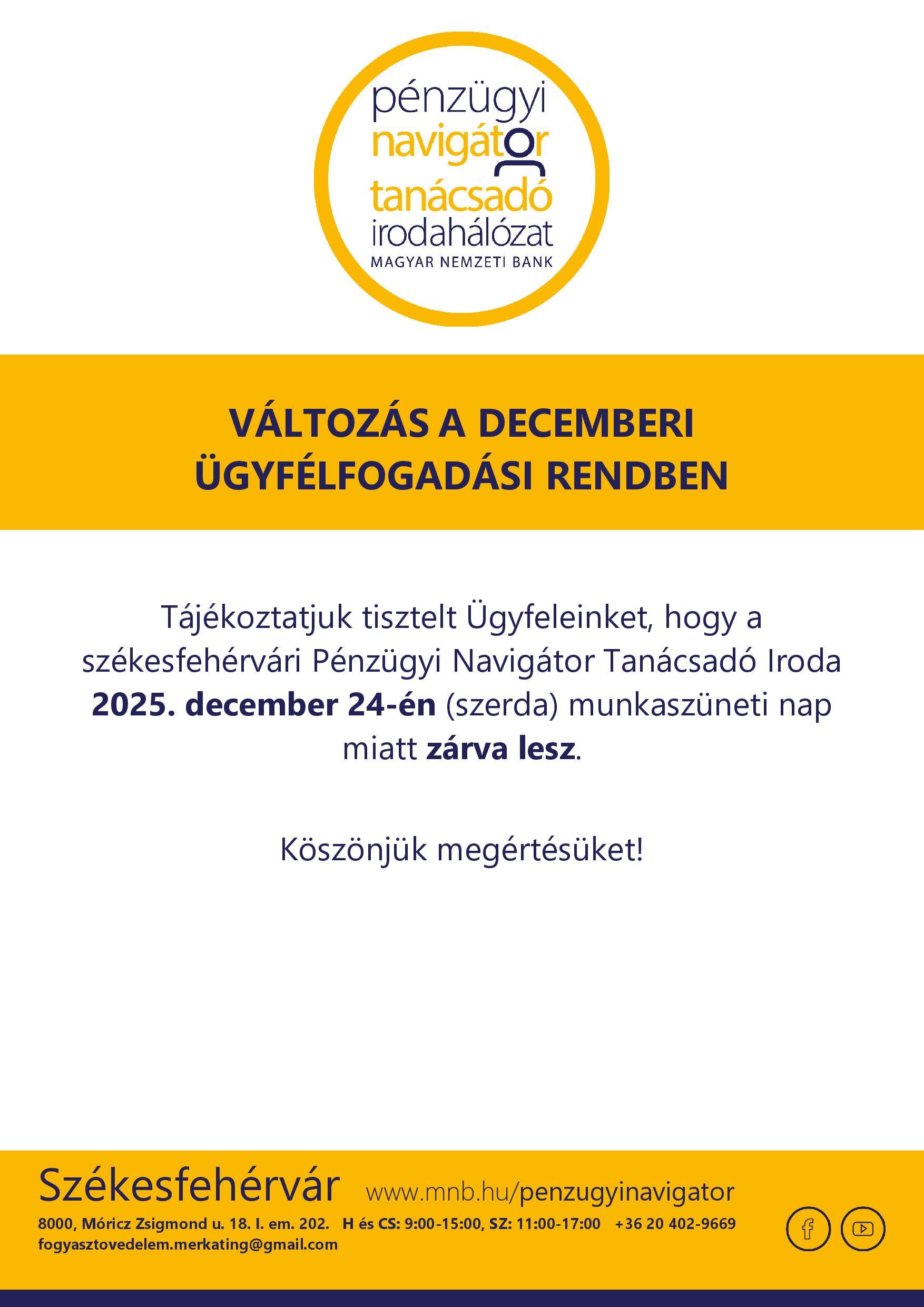 MUNKANAP CSERE - PIHENŐ NAP @ Székesfehérvár PNTI